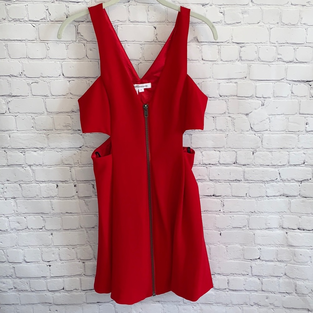 BCBGeneration Red Sexy flirty mini dress